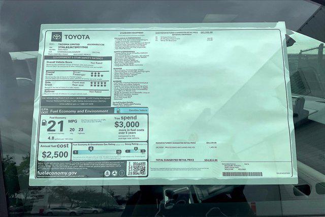 new 2025 Toyota Tacoma car, priced at $51,637