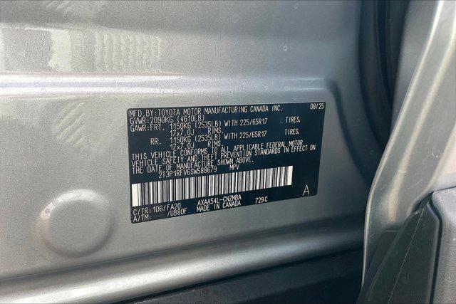 new 2025 Toyota RAV4 car, priced at $32,826