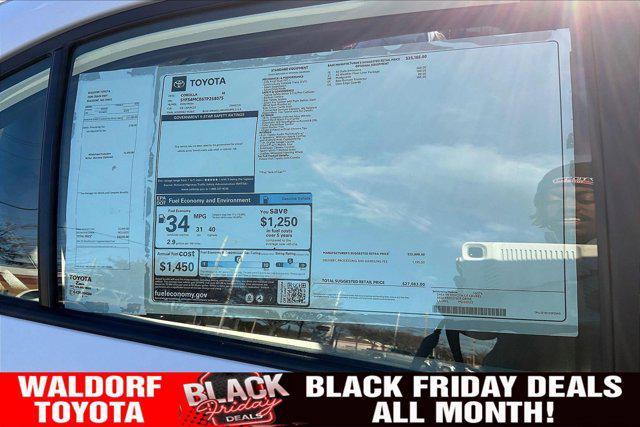 new 2026 Toyota Corolla car, priced at $26,583