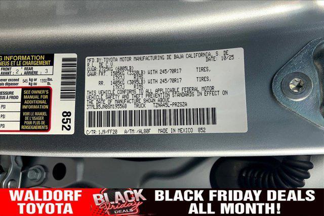 new 2025 Toyota Tacoma car, priced at $40,761