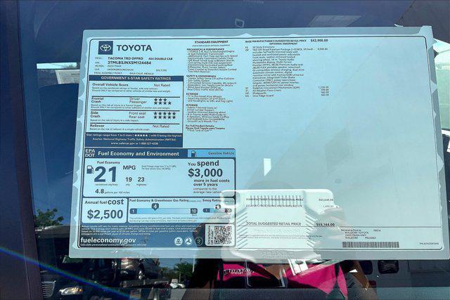 new 2025 Toyota Tacoma car, priced at $51,447