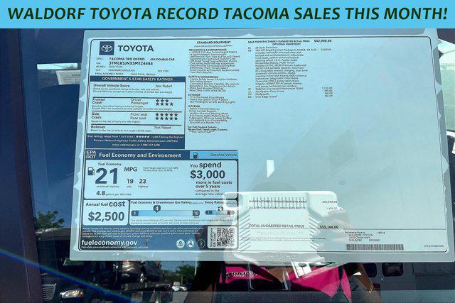 new 2025 Toyota Tacoma car, priced at $51,447