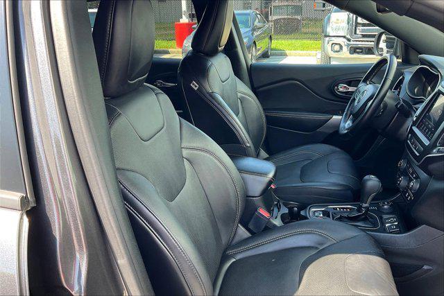 used 2021 Jeep Cherokee car, priced at $22,450