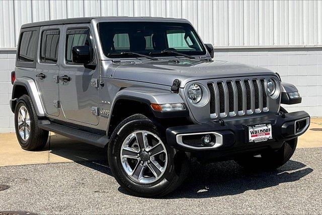 used 2021 Jeep Wrangler Unlimited car, priced at $25,900