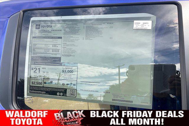 new 2025 Toyota Tacoma car, priced at $47,418