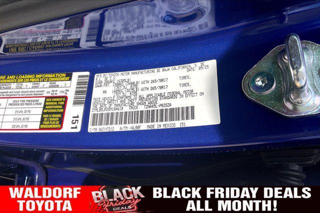 new 2025 Toyota Tacoma car, priced at $47,418