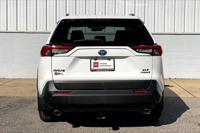 used 2021 Toyota RAV4 Hybrid car, priced at $28,500