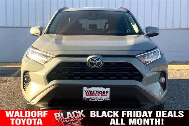 used 2021 Toyota RAV4 car, priced at $19,500