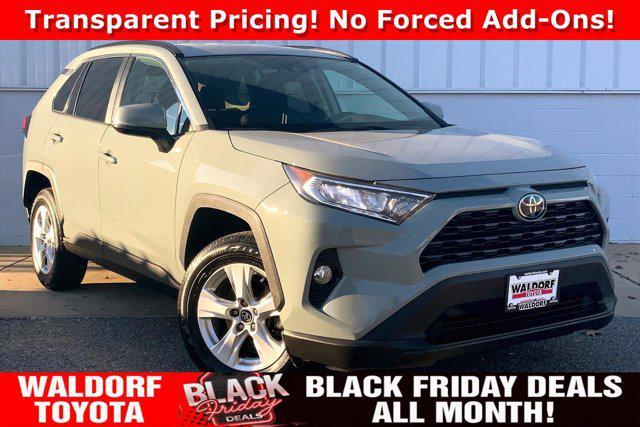 used 2021 Toyota RAV4 car, priced at $19,500