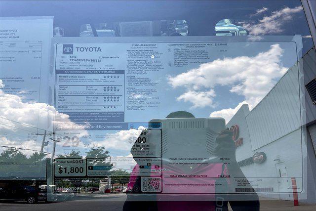 new 2025 Toyota RAV4 car, priced at $36,719