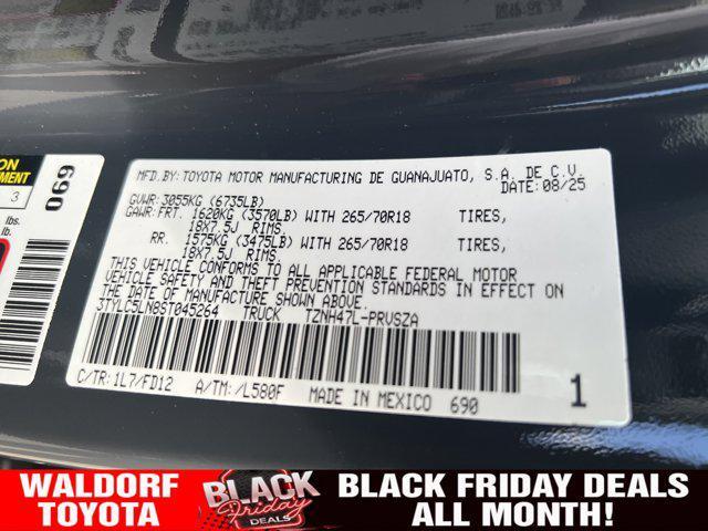 new 2025 Toyota Tacoma car, priced at $51,314