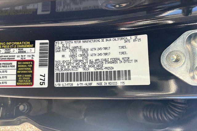 new 2025 Toyota Tacoma car, priced at $40,686