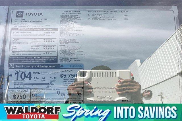 new 2025 Toyota bZ4X car, priced at $37,971