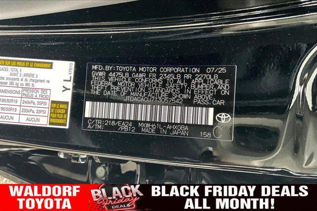 new 2026 Toyota Prius Plug-In Hybrid car, priced at $39,489