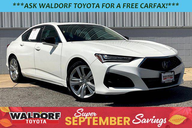 used 2022 Acura TLX car, priced at $29,995