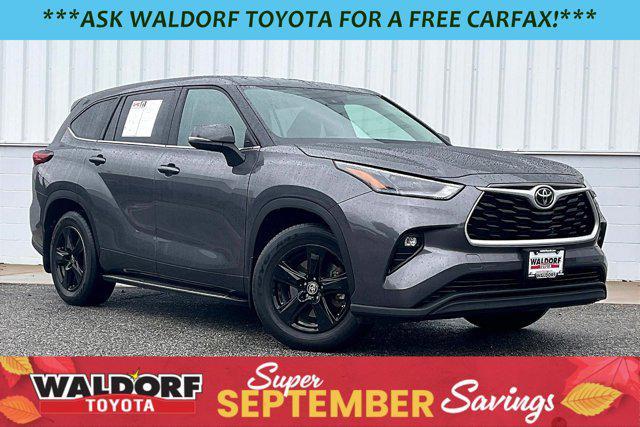 used 2022 Toyota Highlander car, priced at $31,995