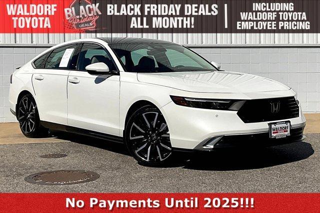 used 2023 Honda Accord Hybrid car, priced at $33,500