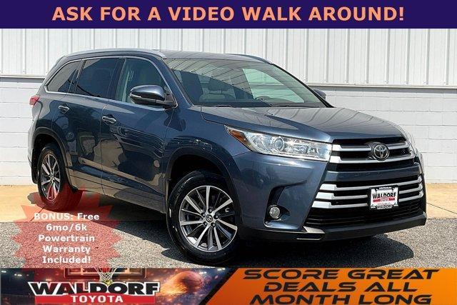 used 2017 Toyota Highlander car, priced at $17,500