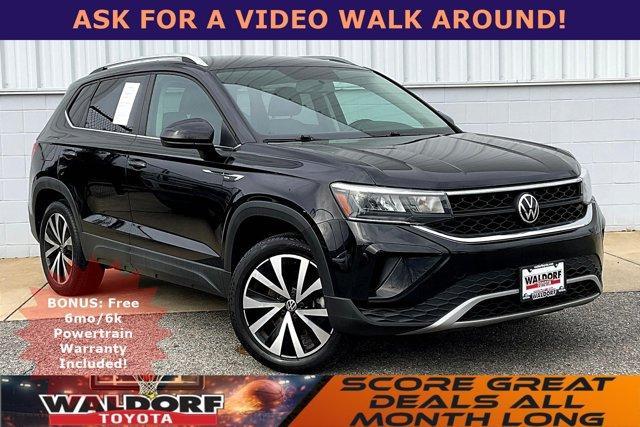 used 2022 Volkswagen Taos car, priced at $18,625