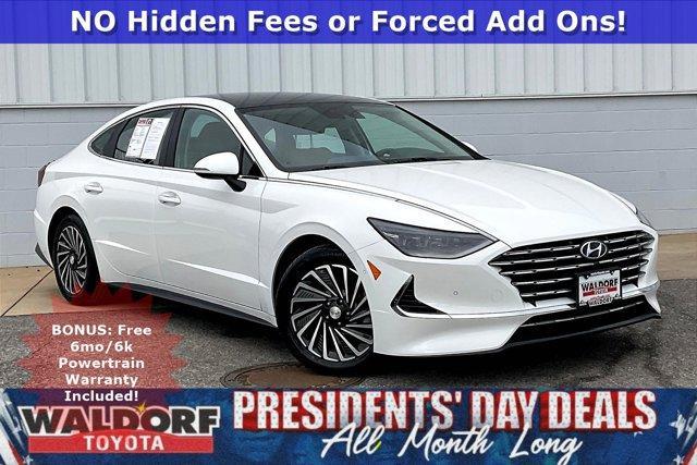 used 2022 Hyundai Sonata Hybrid car, priced at $21,000