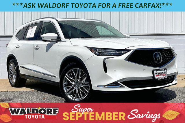 used 2022 Acura MDX car, priced at $33,950