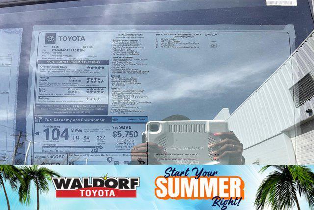 new 2025 Toyota bZ4X car, priced at $37,971