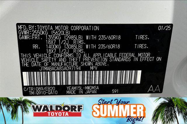 new 2025 Toyota bZ4X car, priced at $37,971