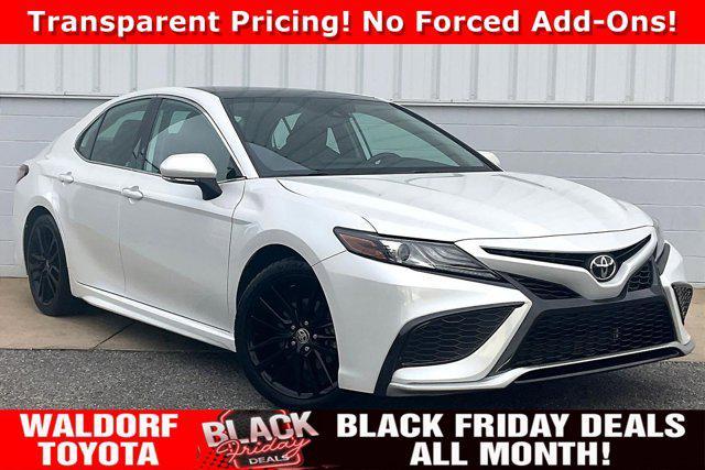 used 2021 Toyota Camry car, priced at $25,000
