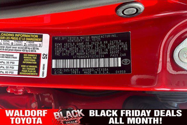 new 2026 Toyota Camry car, priced at $31,937