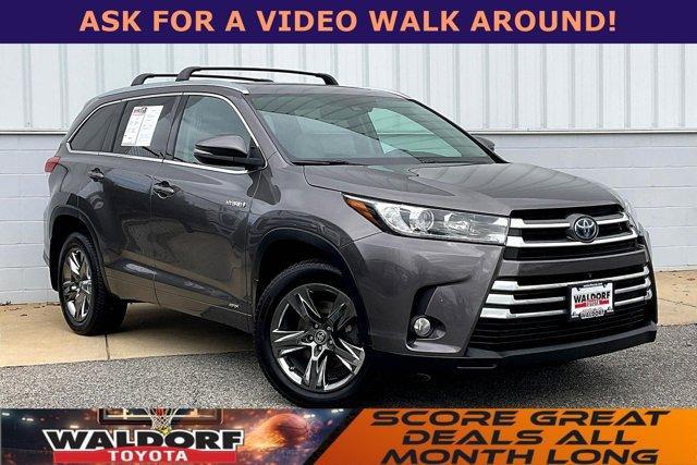 used 2017 Toyota Highlander Hybrid car, priced at $26,500