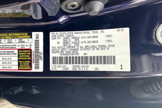 new 2026 Toyota Sequoia car, priced at $79,058