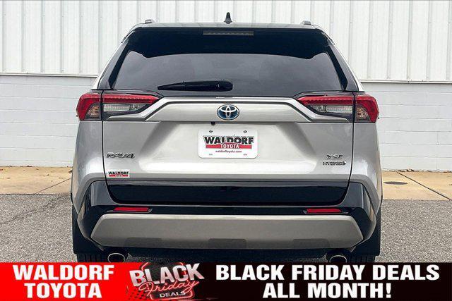 used 2022 Toyota RAV4 Hybrid car, priced at $32,000
