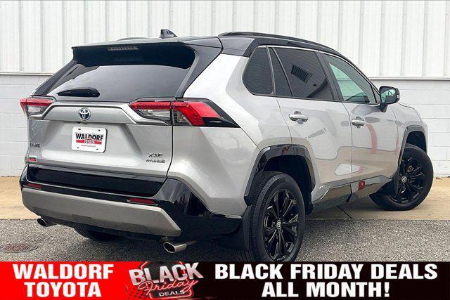 used 2022 Toyota RAV4 Hybrid car, priced at $32,000