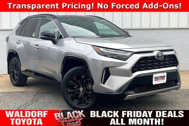 used 2022 Toyota RAV4 Hybrid car, priced at $32,000