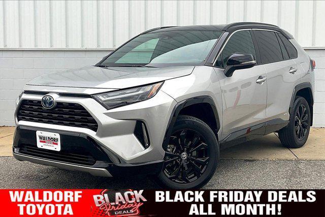 used 2022 Toyota RAV4 Hybrid car, priced at $32,000