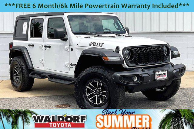 used 2024 Jeep Wrangler car, priced at $43,495