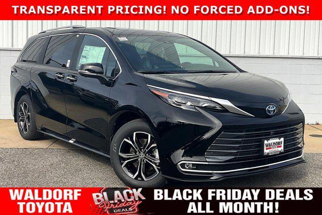 new 2025 Toyota Sienna car, priced at $59,264