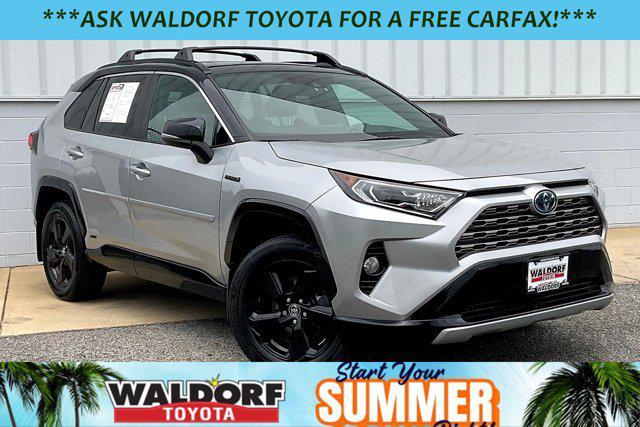 used 2020 Toyota RAV4 Hybrid car, priced at $27,650