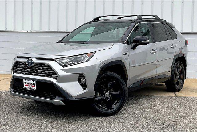 used 2020 Toyota RAV4 Hybrid car, priced at $28,495