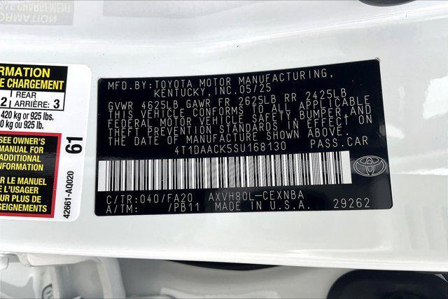 new 2025 Toyota Camry car, priced at $31,304