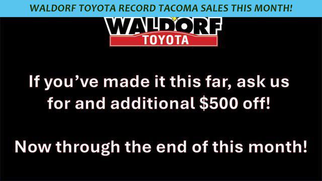 new 2025 Toyota Tacoma car, priced at $42,934