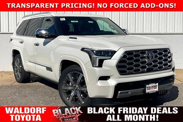 new 2026 Toyota Sequoia car, priced at $85,648