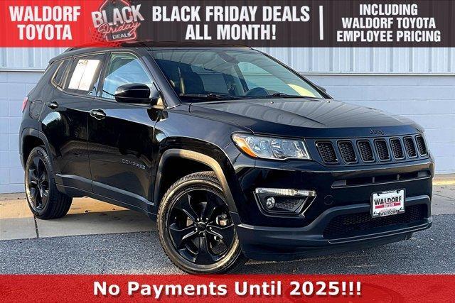 used 2021 Jeep Compass car, priced at $19,300