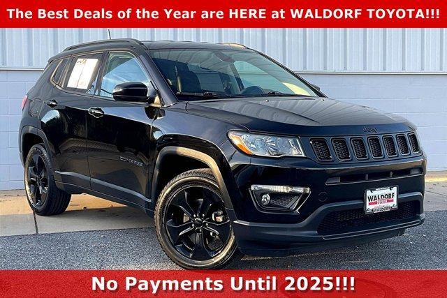 used 2021 Jeep Compass car, priced at $18,300