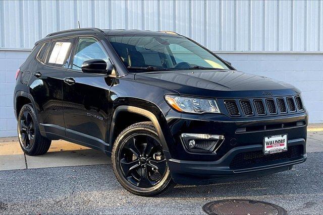 used 2021 Jeep Compass car, priced at $18,300