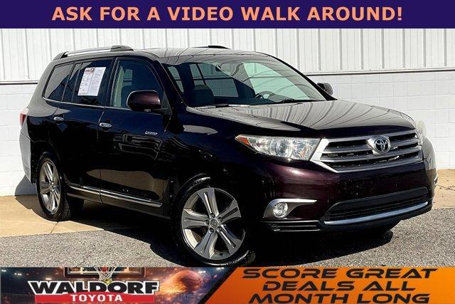 used 2013 Toyota Highlander car, priced at $14,500