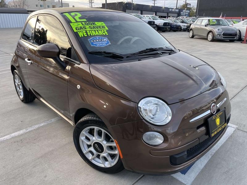 used 2012 FIAT 500C car, priced at $6,495