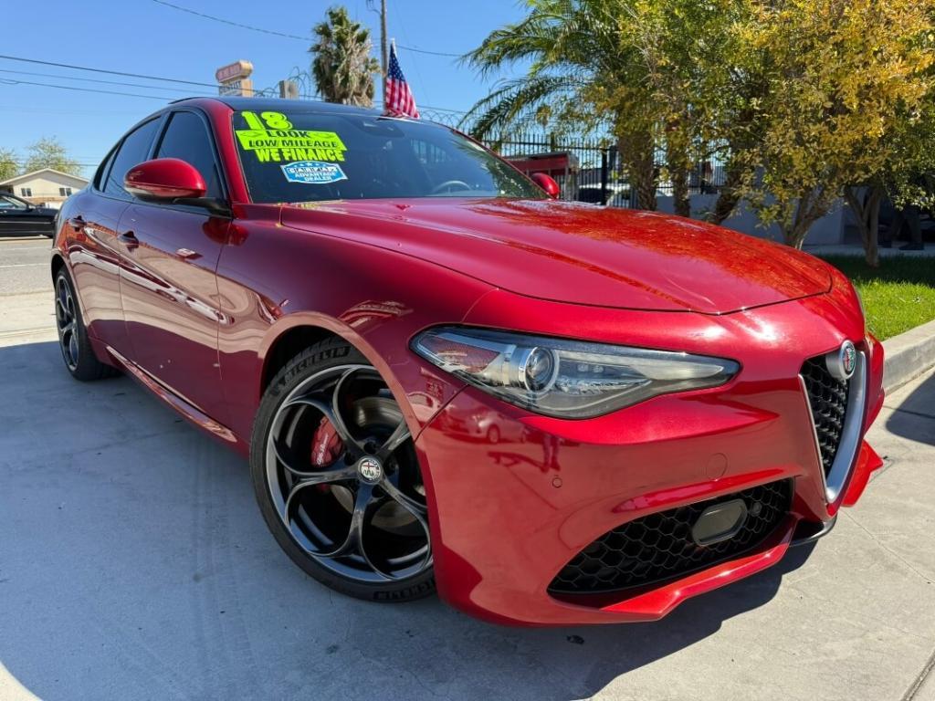 used 2018 Alfa Romeo Giulia car, priced at $17,995