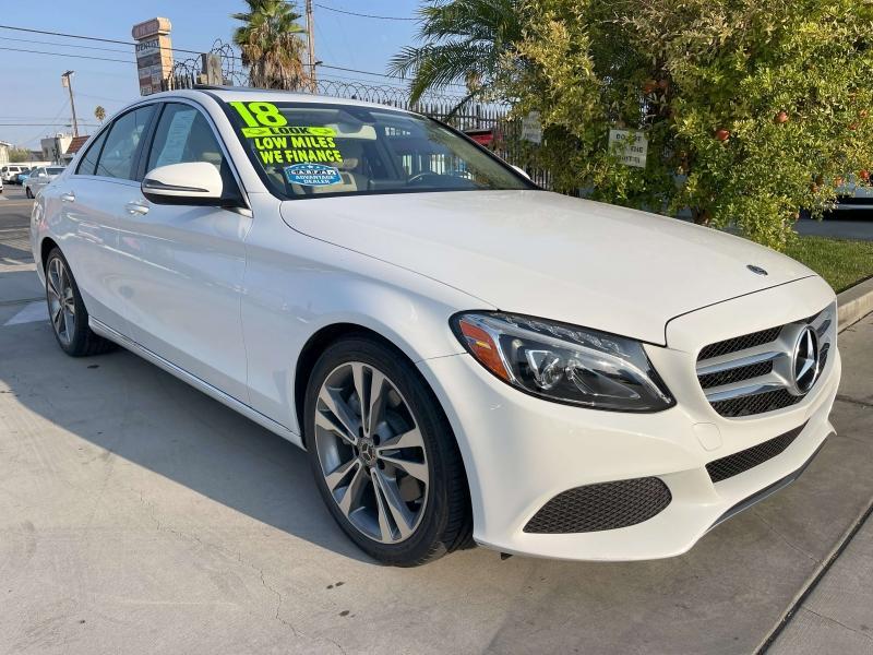 used 2018 Mercedes-Benz C-Class car, priced at $21,995