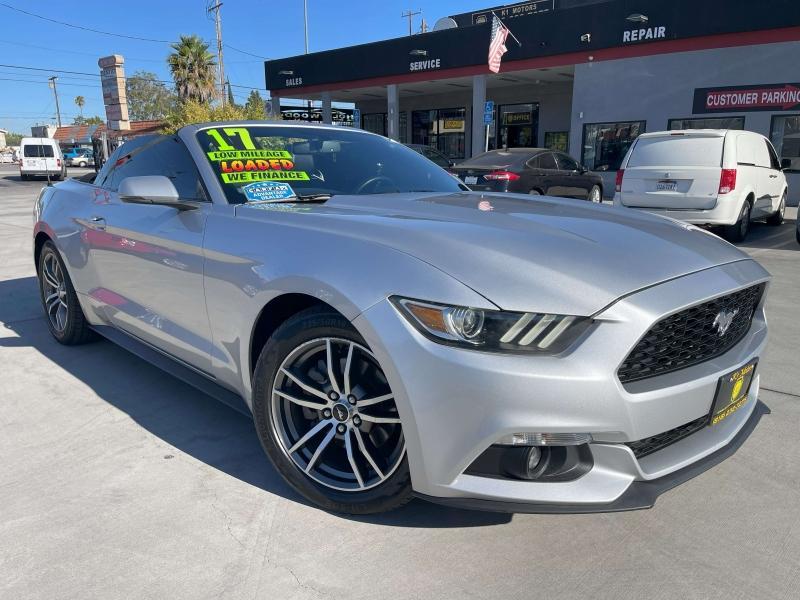 used 2017 Ford Mustang car, priced at $17,995